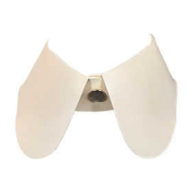 Atsuko Kudo Latex Kitty Collar in Supatex White