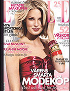 Atsuko Kudo latex featured in Elle Sweden