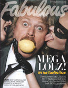 Atsuko Kudo latex featured in Fabulous Magazine Keith Lemon