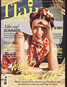 Atsuko Kudo latex featured in Flair Magazine Germany