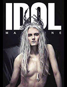 Atsuko Kudo latex featured in Idol Magazine