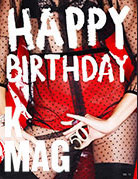 Atsuko Kudo latex featured in K Mag Magazine