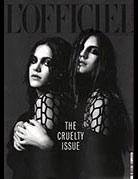 Atsuko Kudo latex featured in L Officiel Italia