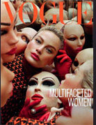 Atsuko Kudo latex featured in Vogue Italia