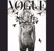 Atsuko Kudo latex featured in Vogue Turkey