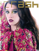 Atsuko Kudo latex featured in Crash Magazine