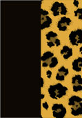 Black/Pearlsheen Gold Leopard