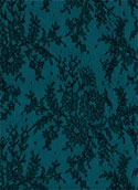 Vibrant Turquoise Lace