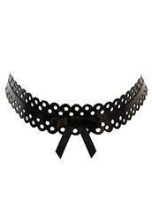 Shop for Atsuko Kudo latex Filigree Lace Choker