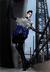 Shop for Atsuko Kudo latex Opera Gloves