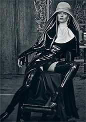 Shop for Atsuko Kudo latex Nuns Dress