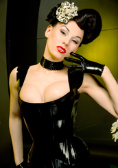 Shop for Atsuko Kudo latex Deluxe Diamante Choker