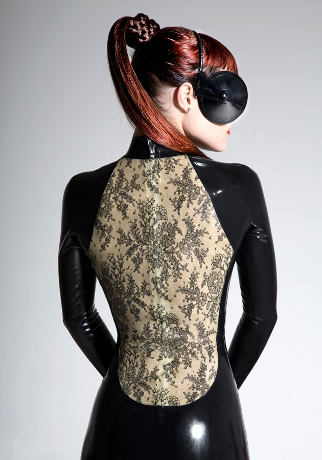 Atsuko Kudo Plain/Printed Latex Joy Dress