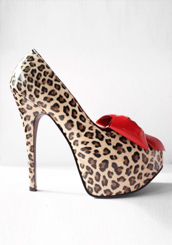 Shop for Atsuko Kudo latex Bow Court Shoes with Covered Platform
