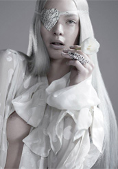 Shop for Atsuko Kudo latex Heart Shaped Eye Patch