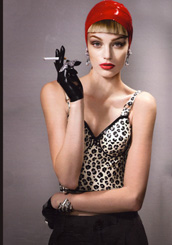 Shop for Atsuko Kudo latex Basque Top (boned)