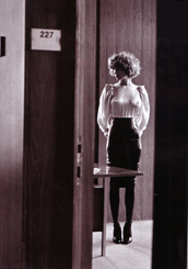 Shop for Atsuko Kudo latex Lady P Pencil Skirt