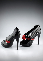 Shop for Atsuko Kudo latex Handmade Italian Ball Gag Sandals