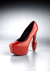Shop for Atsuko Kudo latex Handmade Italian Plug Pumps
