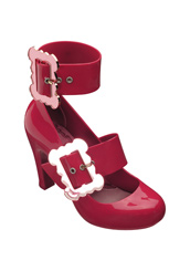 Shop for Atsuko Kudo latex Red Vivienne Westwood Anglomania Melissa Temptation Shoe
