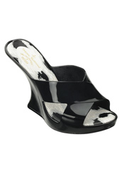 Shop for Atsuko Kudo latex Vivienne Westwood Anglomania Melissa Wedge Shoe