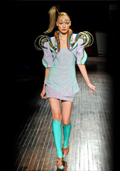 Shop for Atsuko Kudo latex Knee High Socks