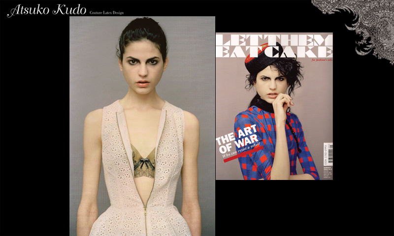 Atsuko Kudo lingerie featured in Let Them Eat Cake
