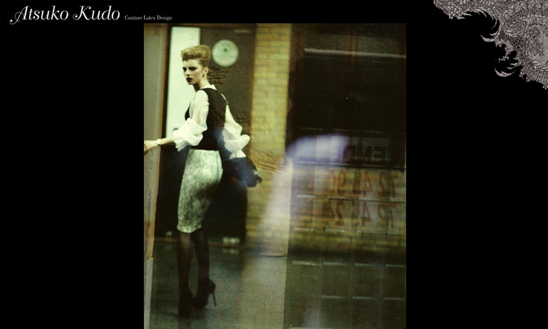 Atsuko Kudo Couture Latex featured in Vogue Germany