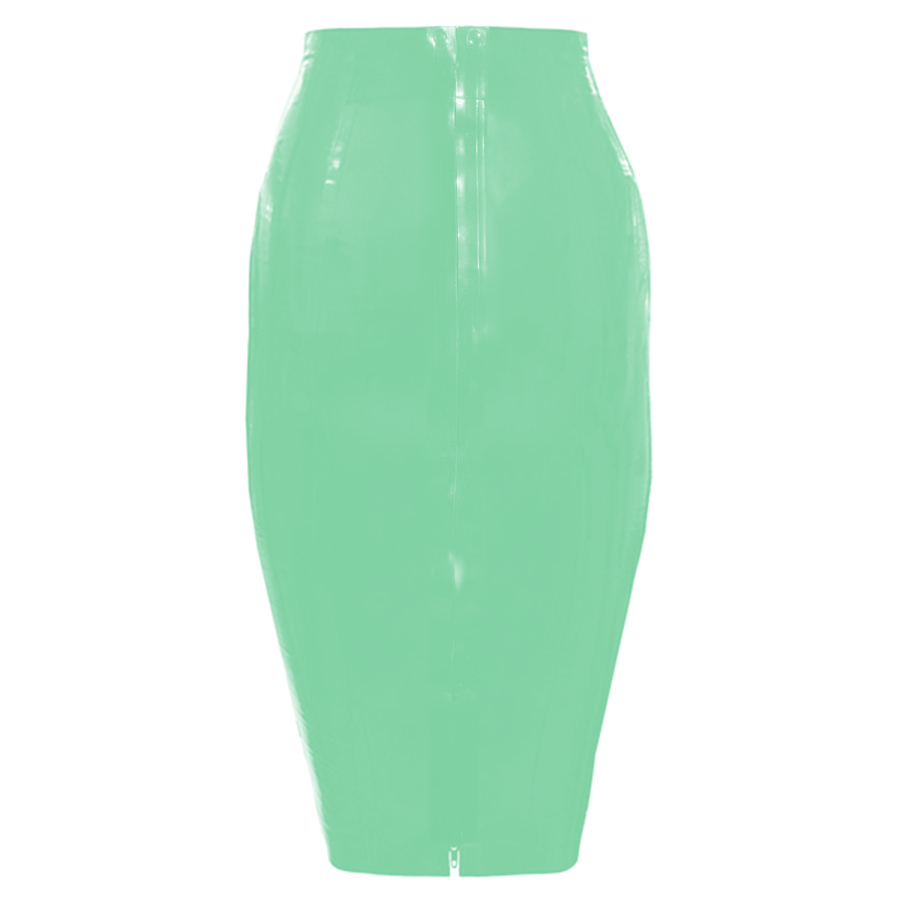 green tight skirt